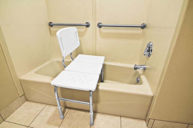 Accessible Bathtub with Grab Bars